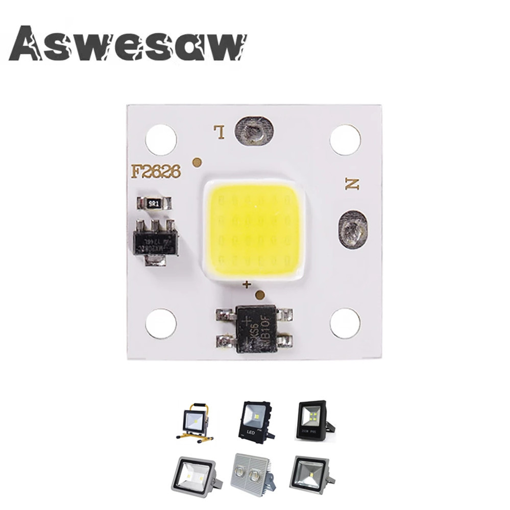 Outdoor Lighting Brands - 220V LEDチップダイオードランプ,10w cobモジュール,屋外ガーデンライト,統合ライトビーズ,DIY照明