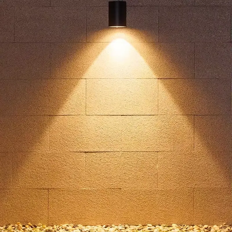 Outdoor Lighting Waterproof - オリジナル卸売境界壁ライトデザインカスタマイズ可能な屋外壁LED上下ライト防水表面壁ランプ