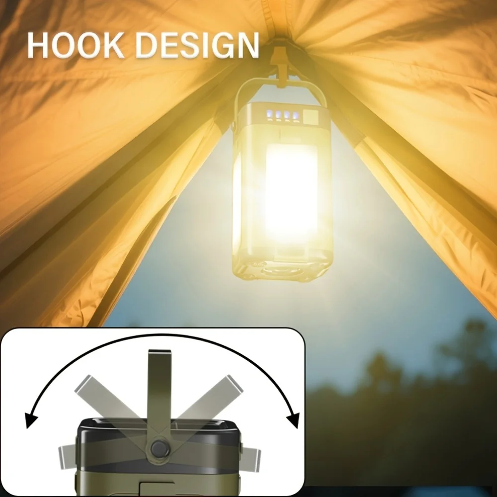 ソーラー充電式折りたたみ式2000mAhパワーバンク付き屋外 - Outdoor Lighting Solar のレビューと価格