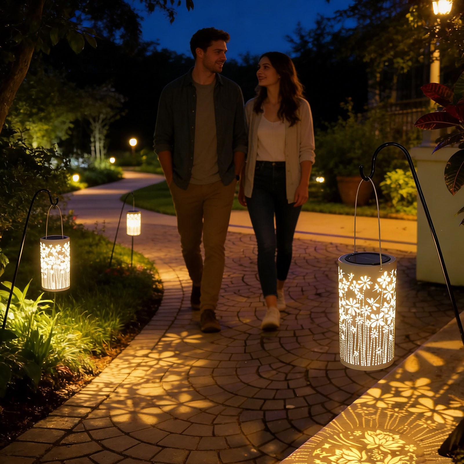 屋外用ランタン ポーチ用 防水フラワーランプ 装飾用ソーラー - Outdoor Lighting And Landscape のレビューと価格