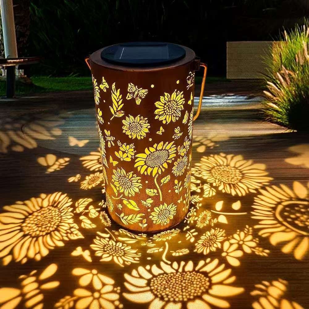 ひまわりライトとシャドウライト防水屋外ライトソーラーパワーで - Outdoor Lighting Solar のレビューと価格
