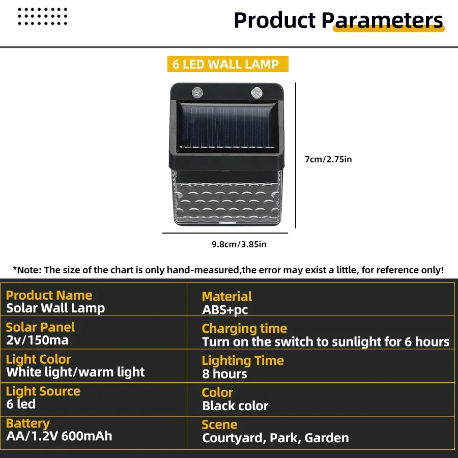 LED ソーラーライト PIR モーションセンサーウォールラ - Outdoor Lighting Solar のレビューと価格