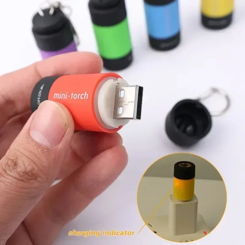USB充電式LED多機能強力ライトポケットキーホルダー懐中電 - Outdoor Lighting Brands のレビューと価格