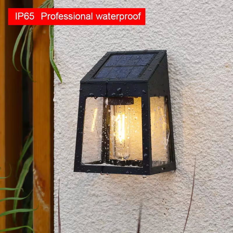 屋外ソーラーランプ,防水,壁照明,庭の装飾,タングステン電球 - Photocell Outdoor Lighting のレビューと価格