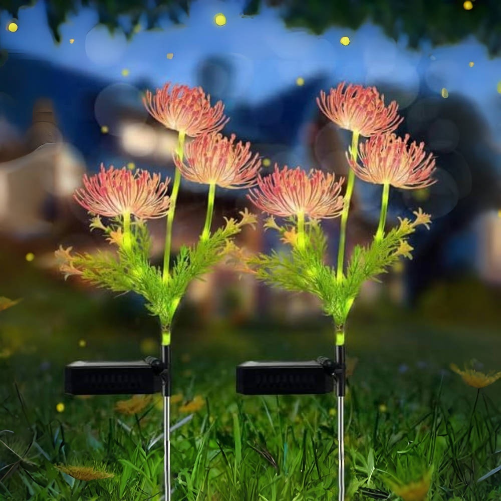 ソーラーフラワー装飾ライト、ガーデンソーラーショアフラワーロ - Outdoor Lighting And Landscape のレビューと価格