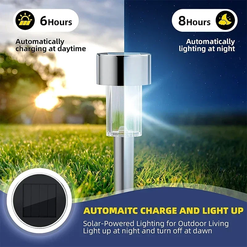 ソーラー屋外ライトガーデンランプ太陽光発電防水風景パス屋外庭 - Photocell Outdoor Lighting のレビューと価格