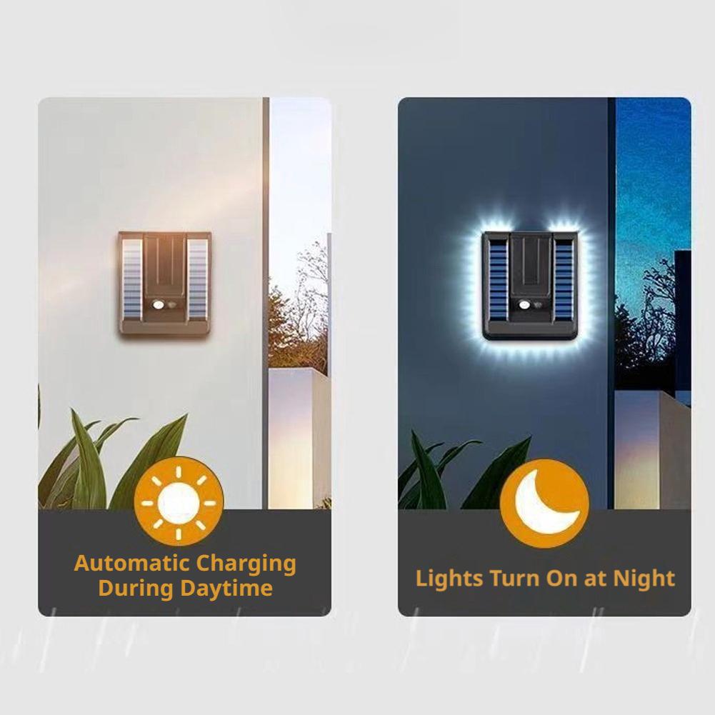 折りたたみ式LED 120 °   ソーラーライト 3 モー - Photocell Outdoor Lighting のレビューと価格