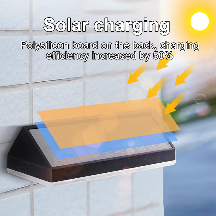 超高輝度ソーラーライト RGBと温白色ソーラーLEDステップ - Outdoor Lighting With Outlet のレビューと価格