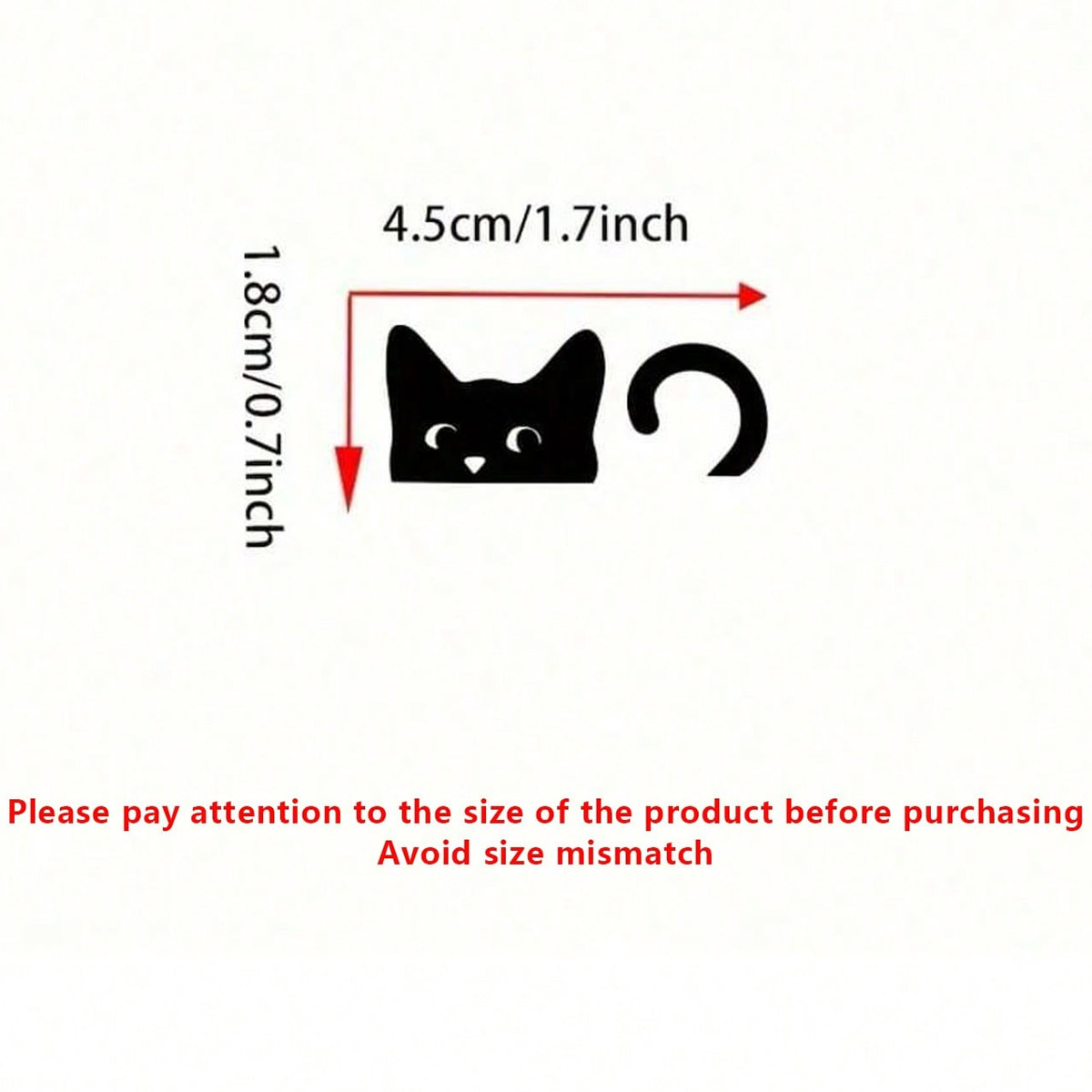 猫ステッカー、ミニ猫、覗き見猫、ミラーステッカー、車用ステッ - Outdoor Lighting With Outlet のレビューと価格