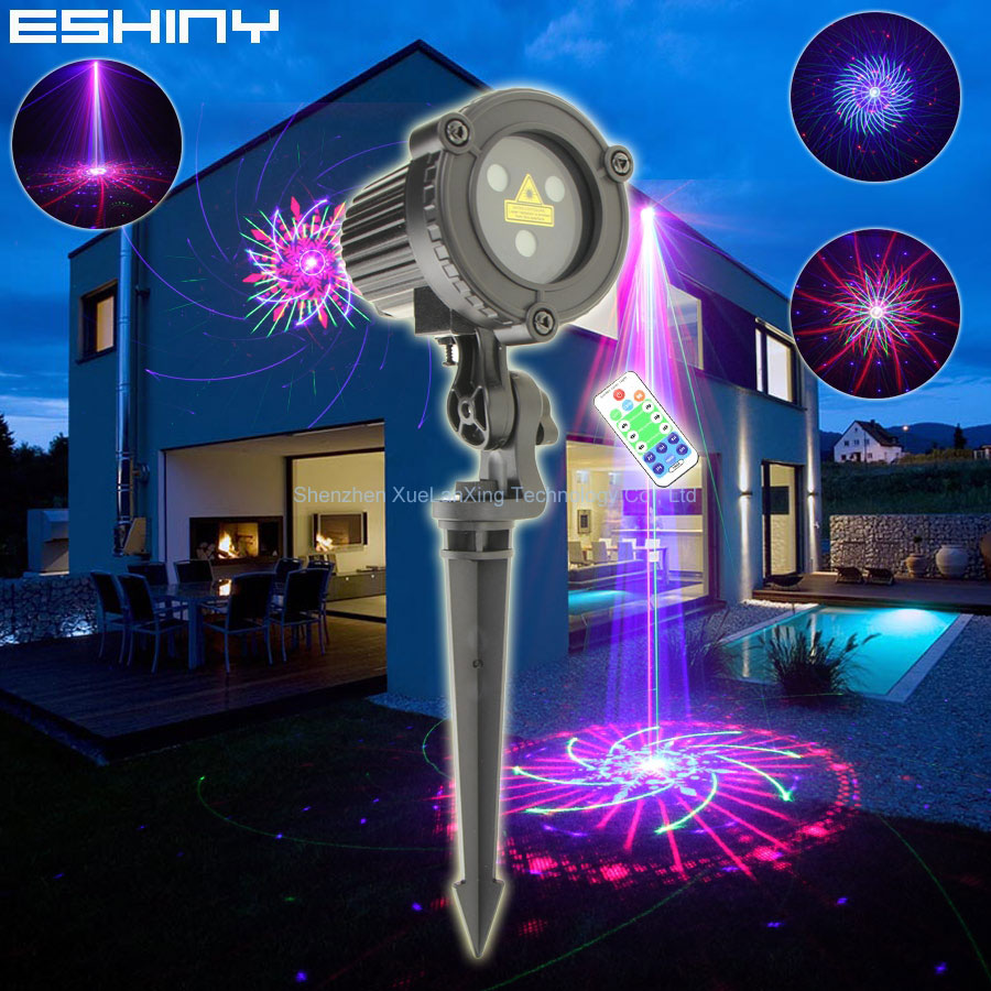 ESHINY-RGBレーザー景観ライト,60パターンプロジェ - Outdoor Lighting With Outlet のレビューと価格