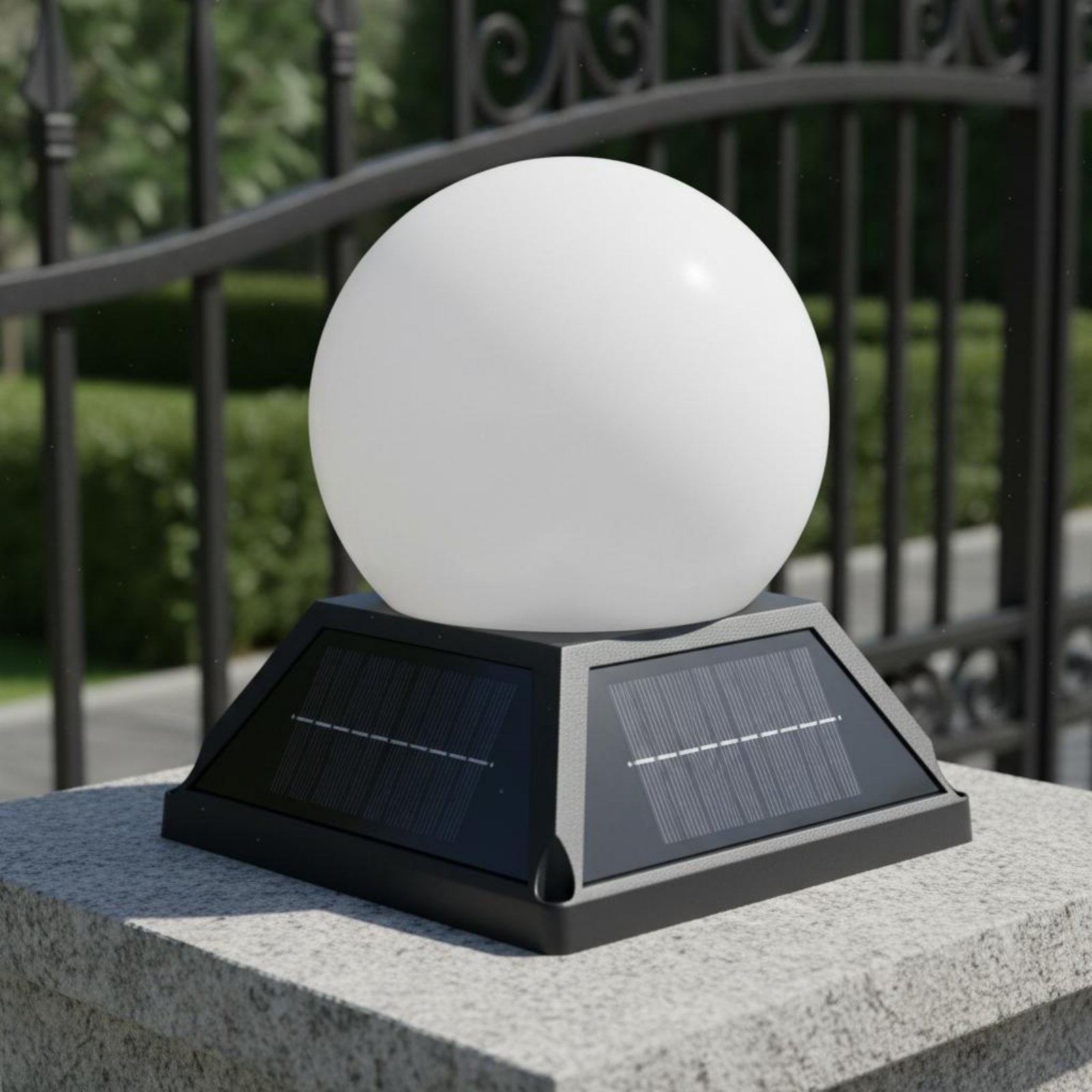ソーラーポストキャップライトワイヤレスコントローラー制御ソー - Outdoor Lighting Ip65 のレビューと価格