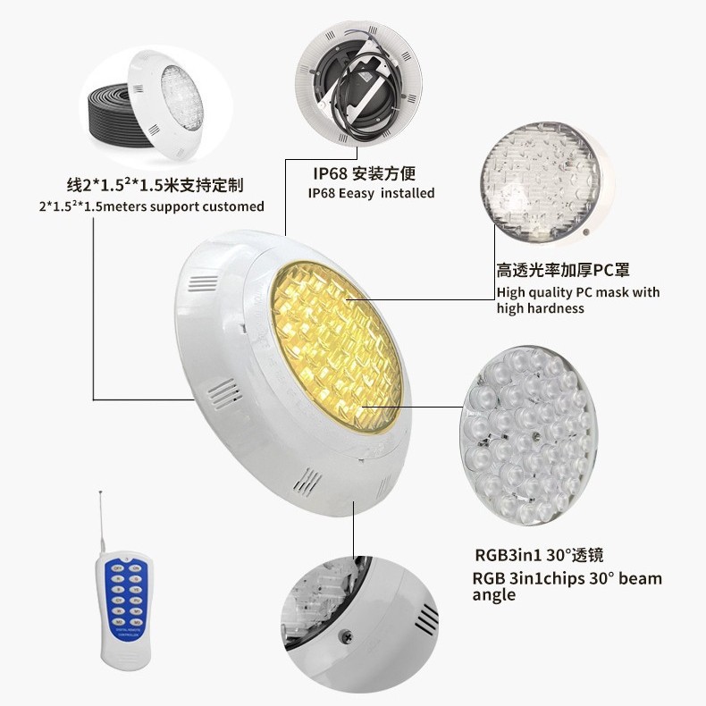 AC12V LED ウォールマウント水中ライト完全防水 LE - Outdoor Lighting And Landscape のレビューと価格