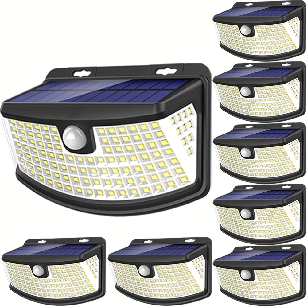 8/6/4個入りソーラーモーションセンサーライト、120個の - Outdoor Lighting Ip65 のレビューと価格