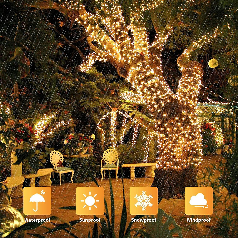 1 〜 4 個ソーラーストリングライト屋外防水 8 モードフ - Outdoor Lighting No Wiring のレビューと価格