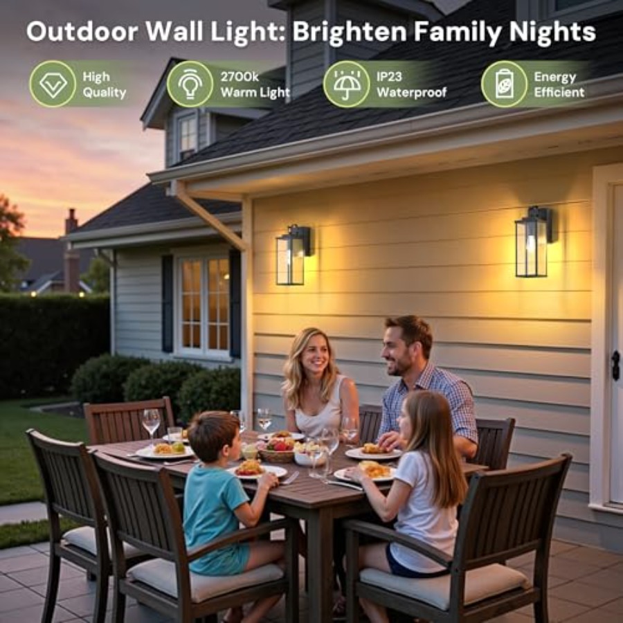 GFCIコンセント付きの改良型夕暮れから夜明けまで点灯する屋 - Outdoor Lighting No Outlet のレビューと価格