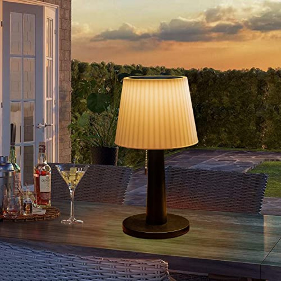 ソーラーテーブルランプ 屋外/屋内用 - 母の日ギフト 3つ - Outdoor Lighting Solar のレビューと価格