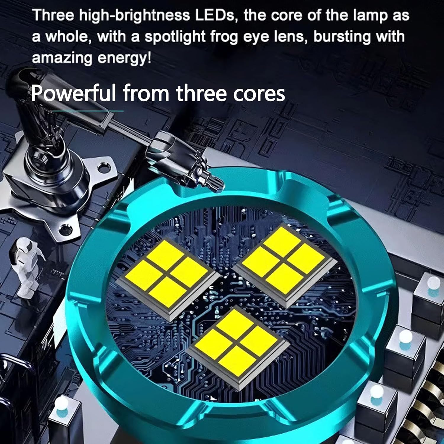 高強力戦術懐中電灯 3LED ミニキーホルダートーチ USB - Outdoor Lighting Brands のレビューと価格
