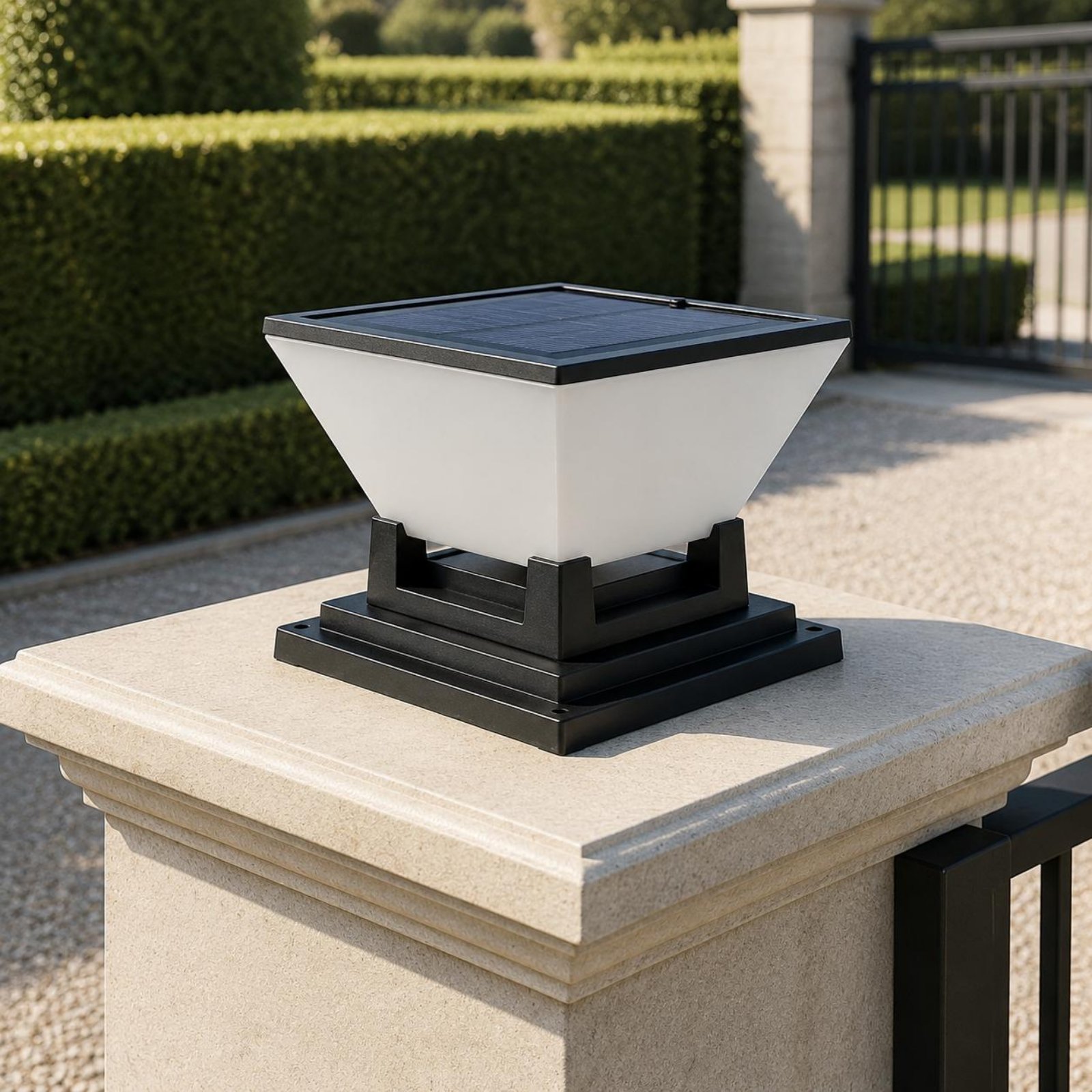 ソーラーポストライト防水ソーラーフェンスライトフェンスキャッ - Outdoor Lighting Ip65 のレビューと価格